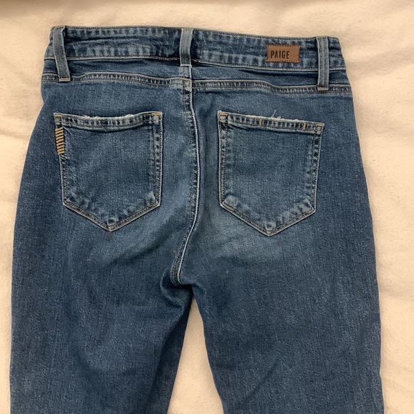 PAIGE Straight Leg Jeans women’s size 24 - Picture 4 of 4